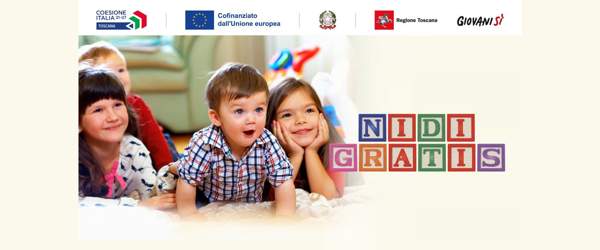 Nidi Gratis 2026-2027: riaperte le domande sul sito della Regione Toscana fino al 26 ottobre